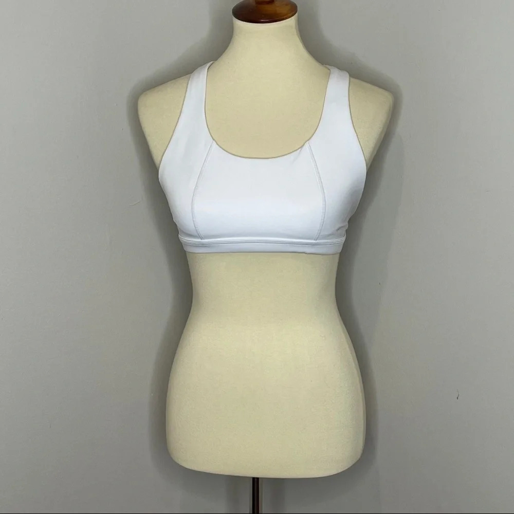Sweaty Betty‎ White Athletic Sports Bra